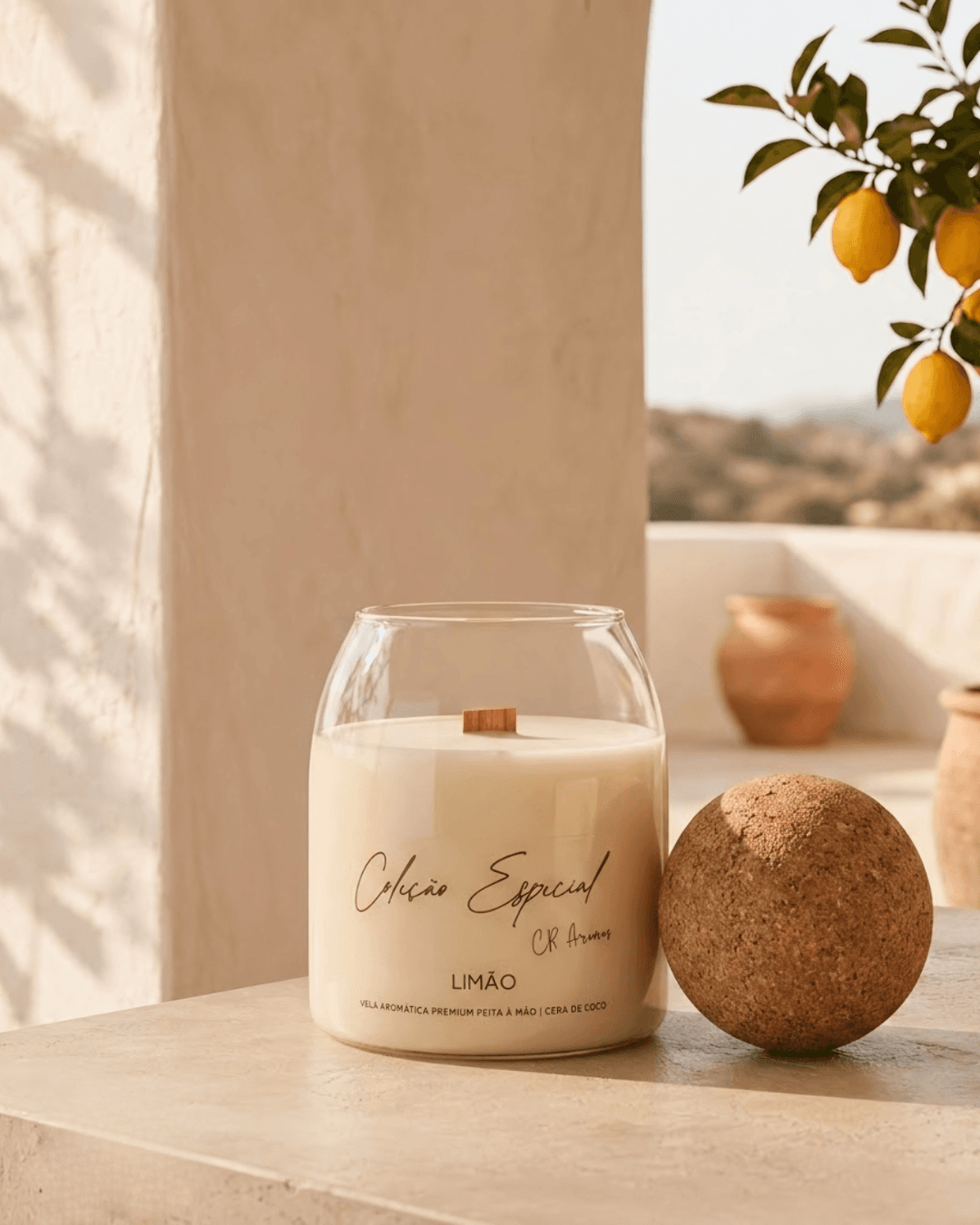 Vela Aromática Limão - 3