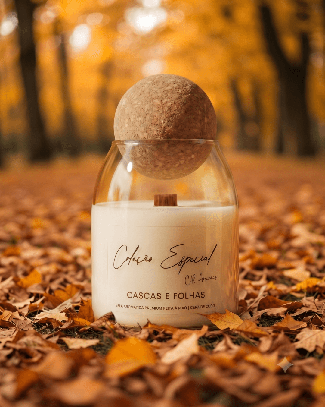 Vela Aromática Cascas & Folhas - 1