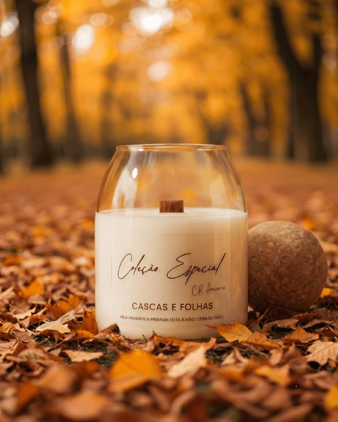 Vela Aromática Cascas & Folhas - 2