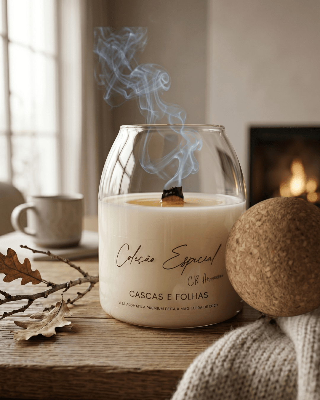 Vela Aromática Cascas & Folhas - 3