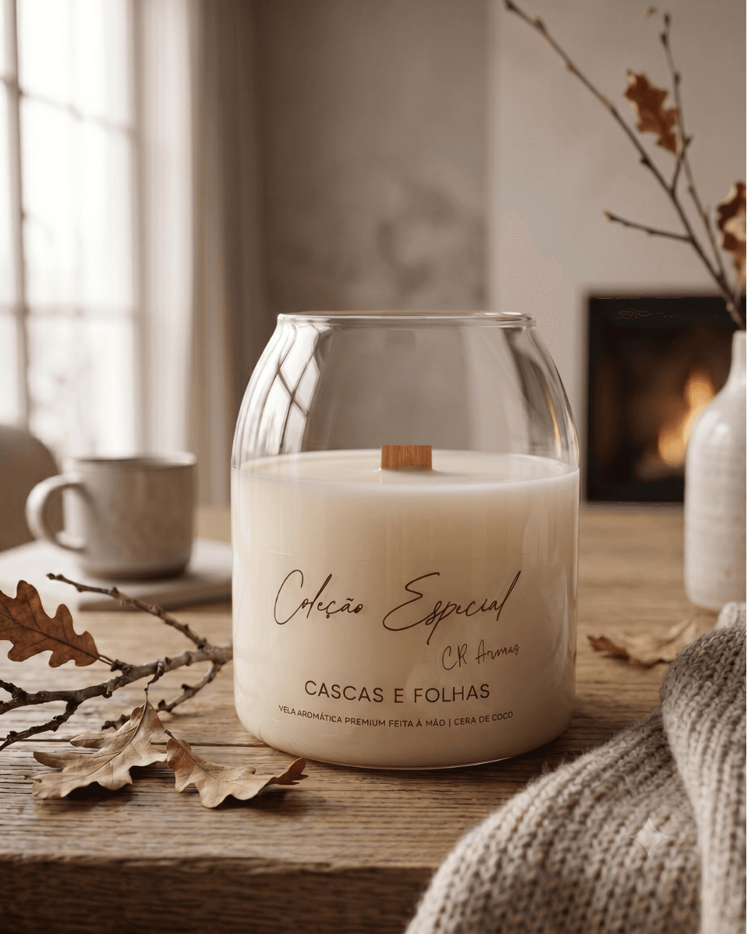 Vela Aromática Cascas & Folhas - 5