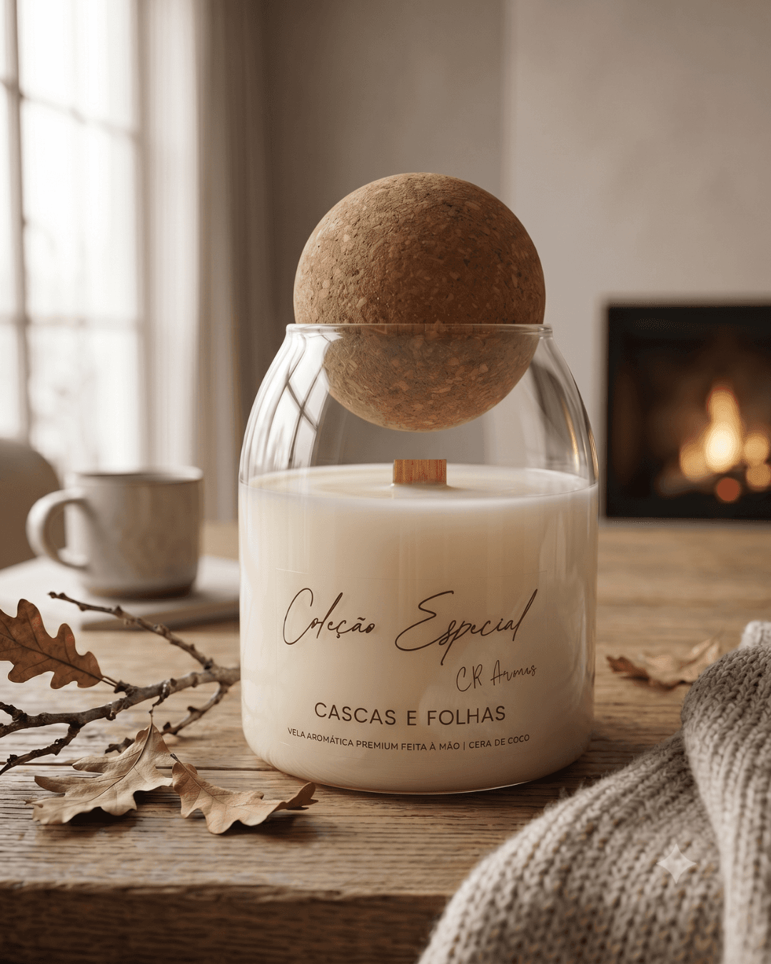 Vela Aromática Cascas & Folhas - 6