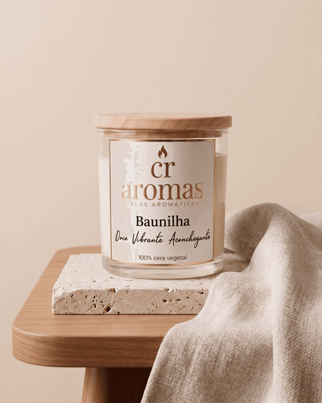 Vela Aromática Baunilha - 4
