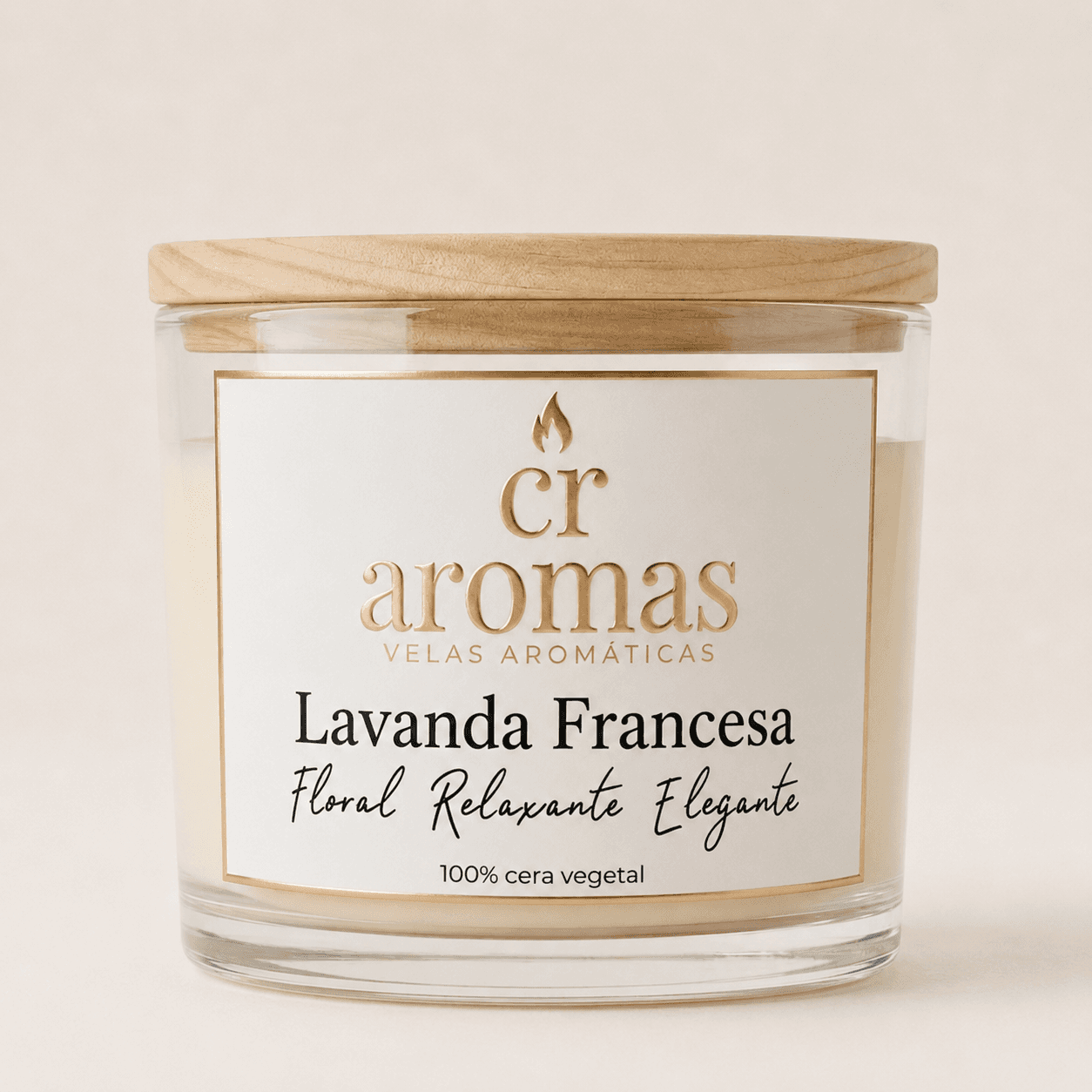 Vela Aromática Lavanda Francesa - 1