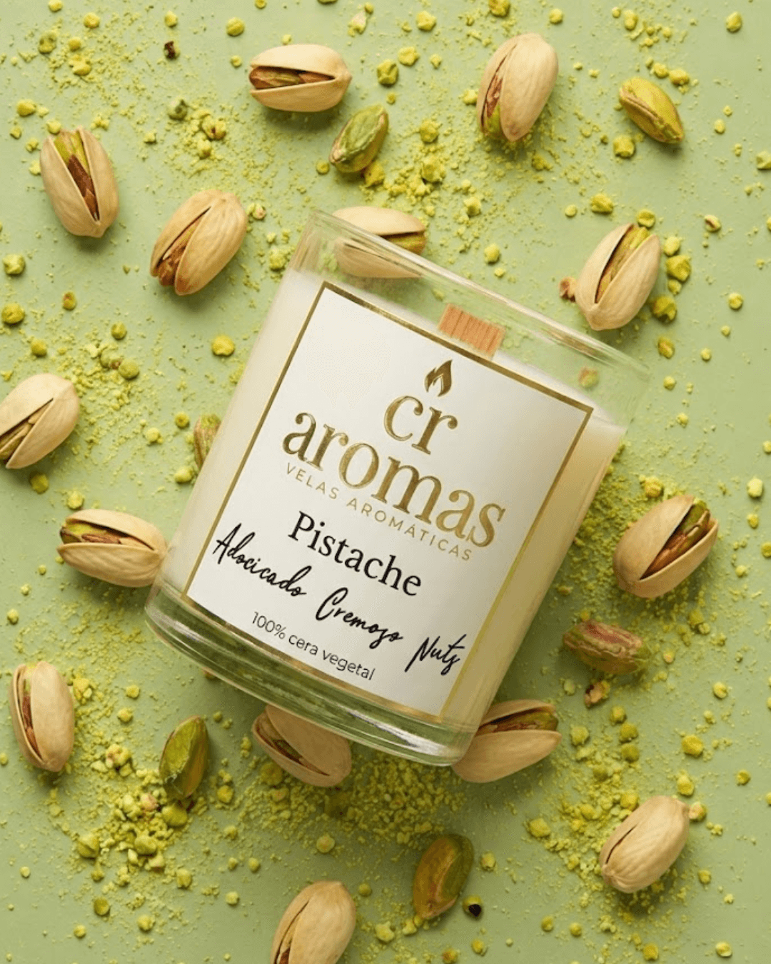Vela Aromática Pistache